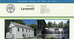 Desktop Screenshot of leverett.ma.us
